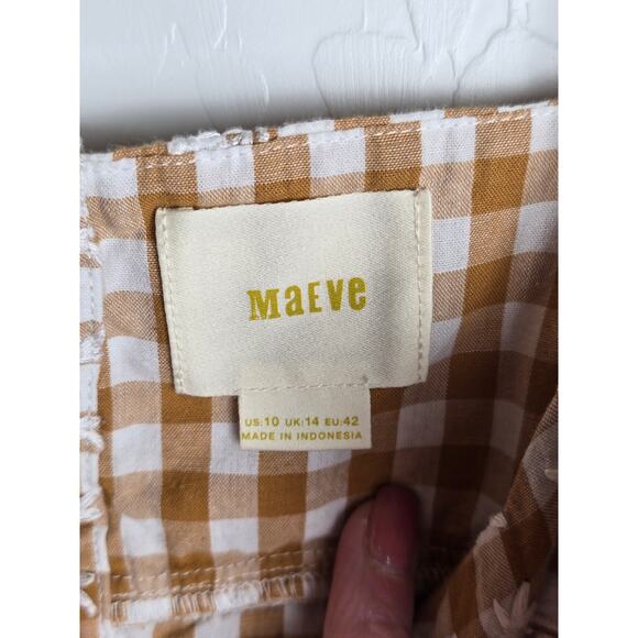 Meave crop top tan white size 10 - Picture 5 of 5